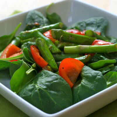 Asparagus and Spinach for Gout photo